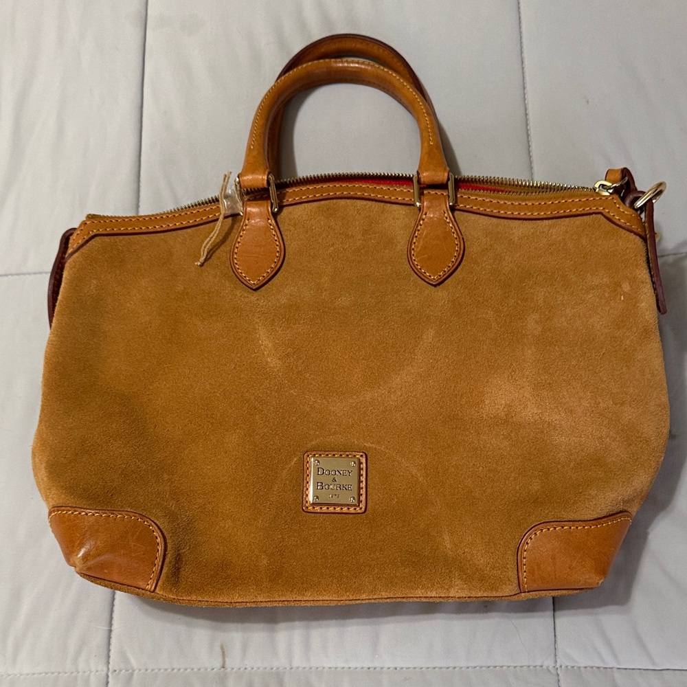 Dooney & Bourke Brown Suede purse